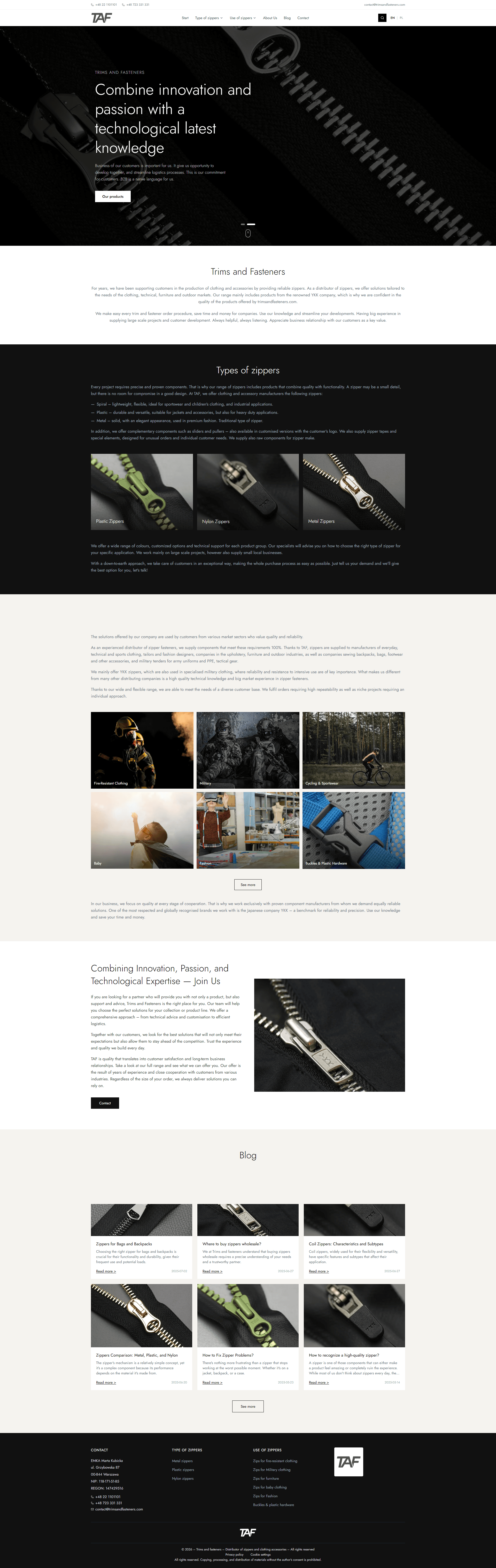 Migracja trimsandfasteners.com na Next.js Headless CMS – WordPress bez Elementora, SSG i wielojęzyczność